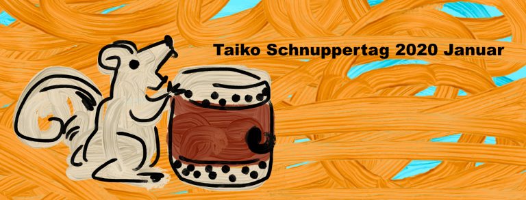 Taiko Schnupperkurs im Januar 2020