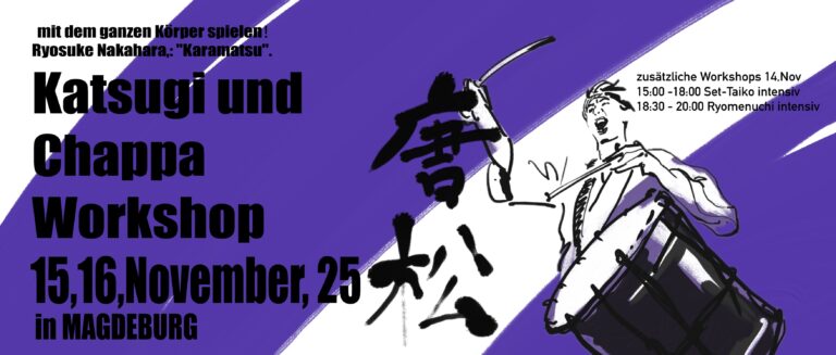 Katsugi und Chappa Workshop mit Ryosuke Nakahara